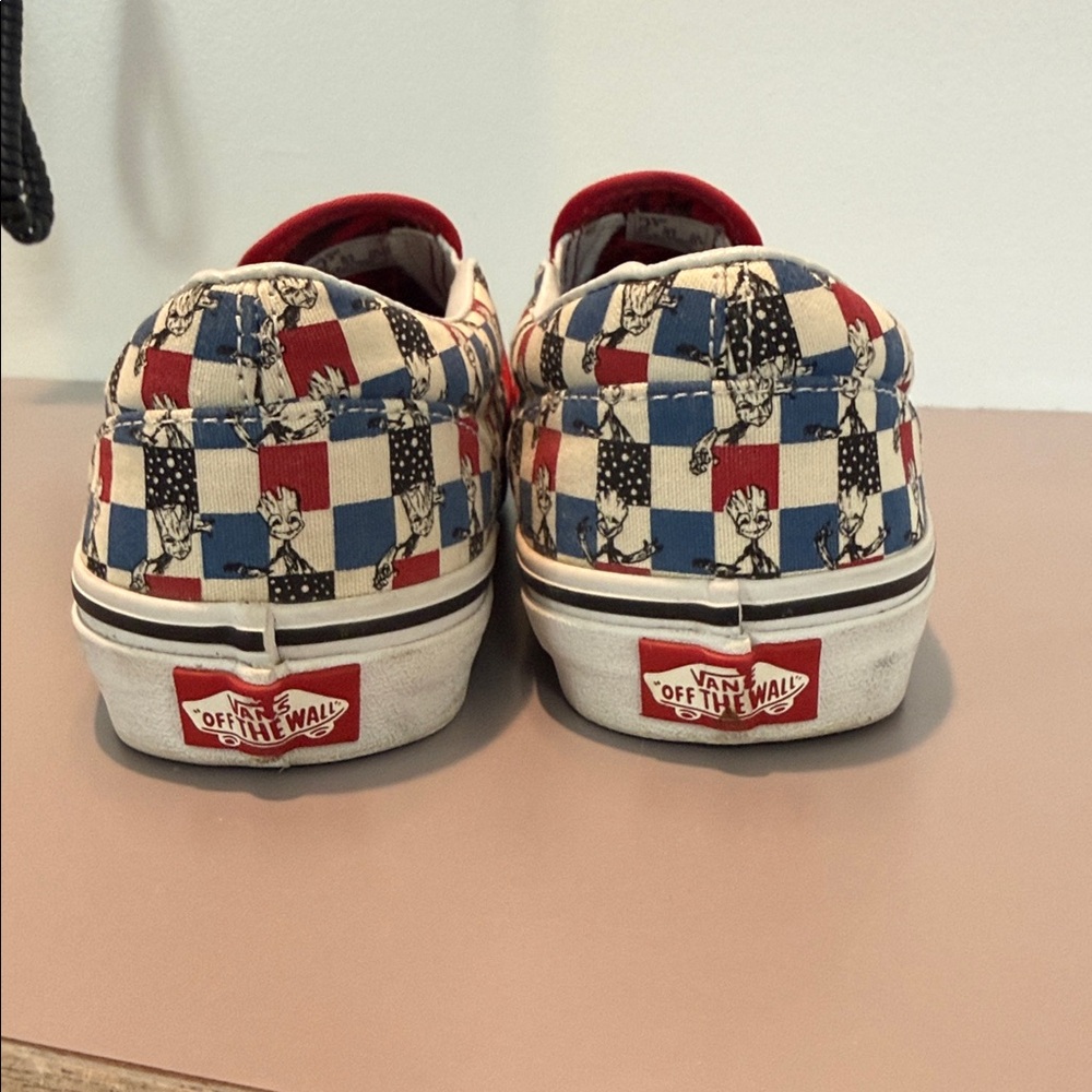 Vans Kids Checkered Slip-On Shoes - Marvel fans - Picture 3 of 6